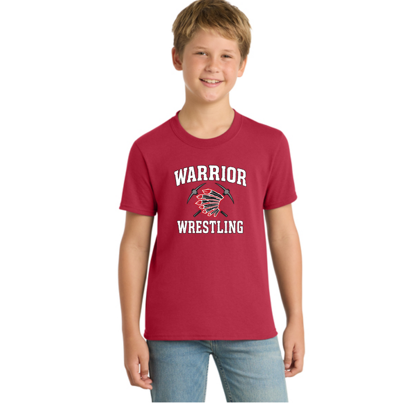 Warriors Wrestling Tshirt Adult Youth