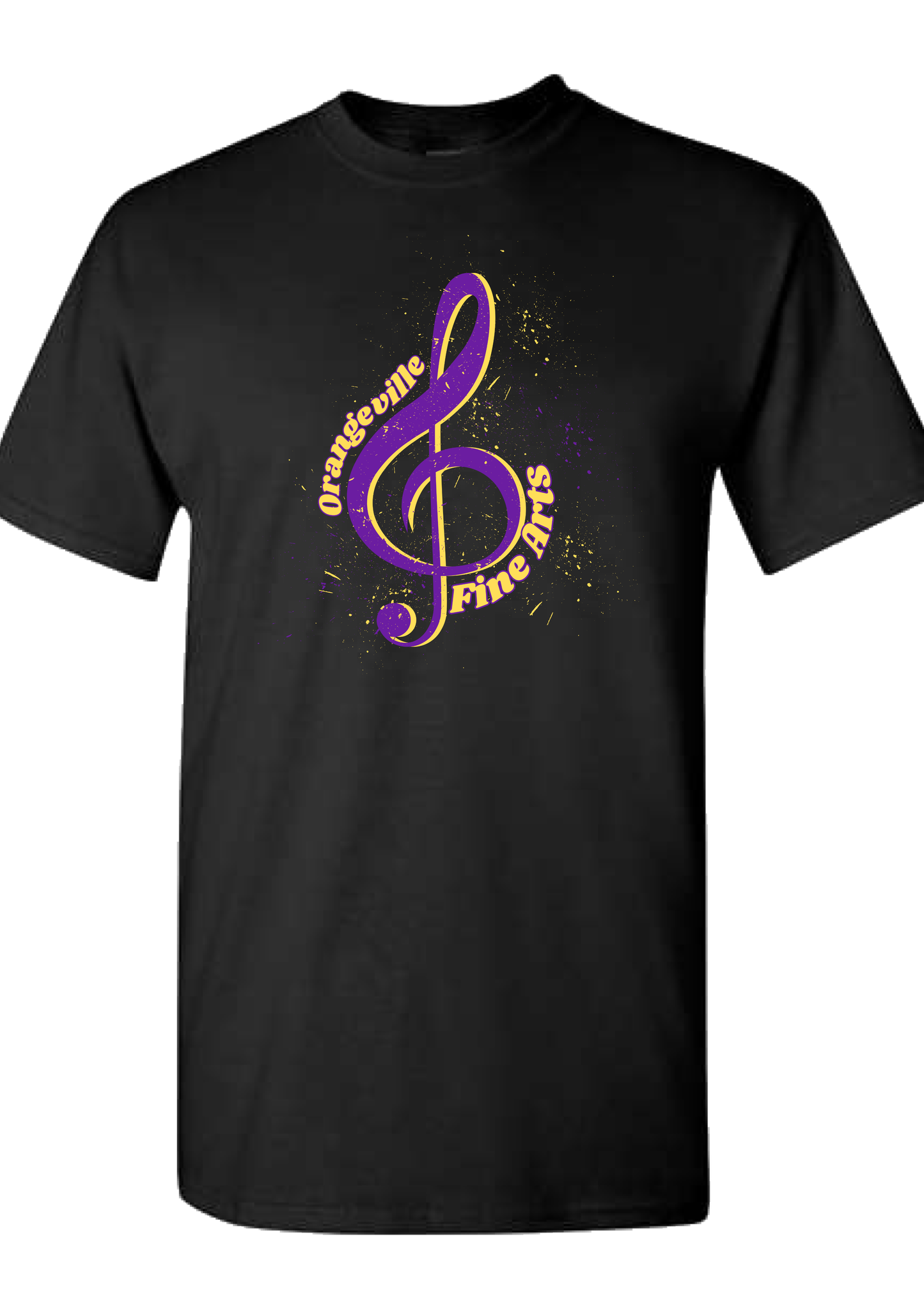 2024 Orangeville Fine Arts Purple and Gold Tshirt