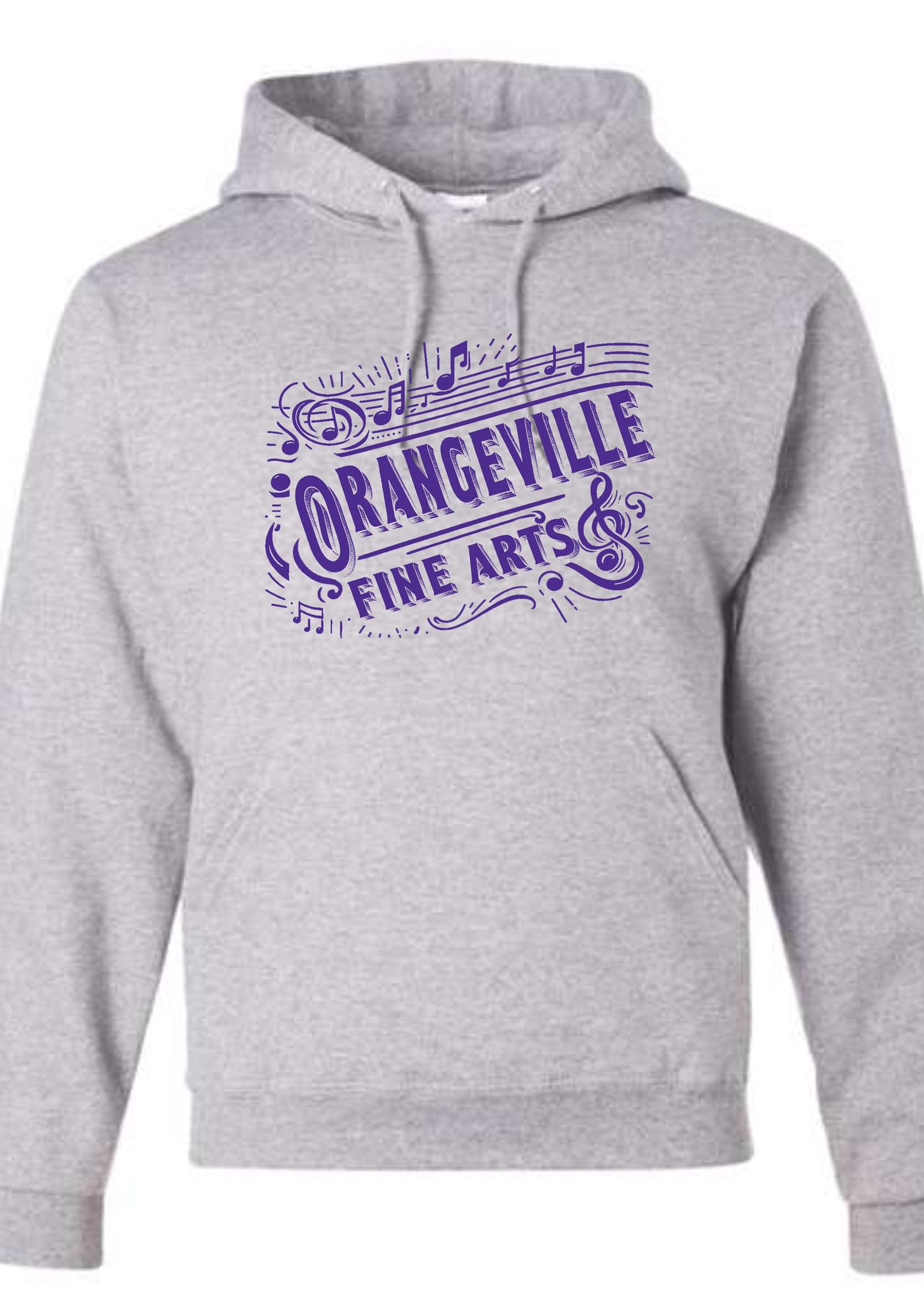 2024 Orangeville Fine Arts Purple Rustic Hoodie