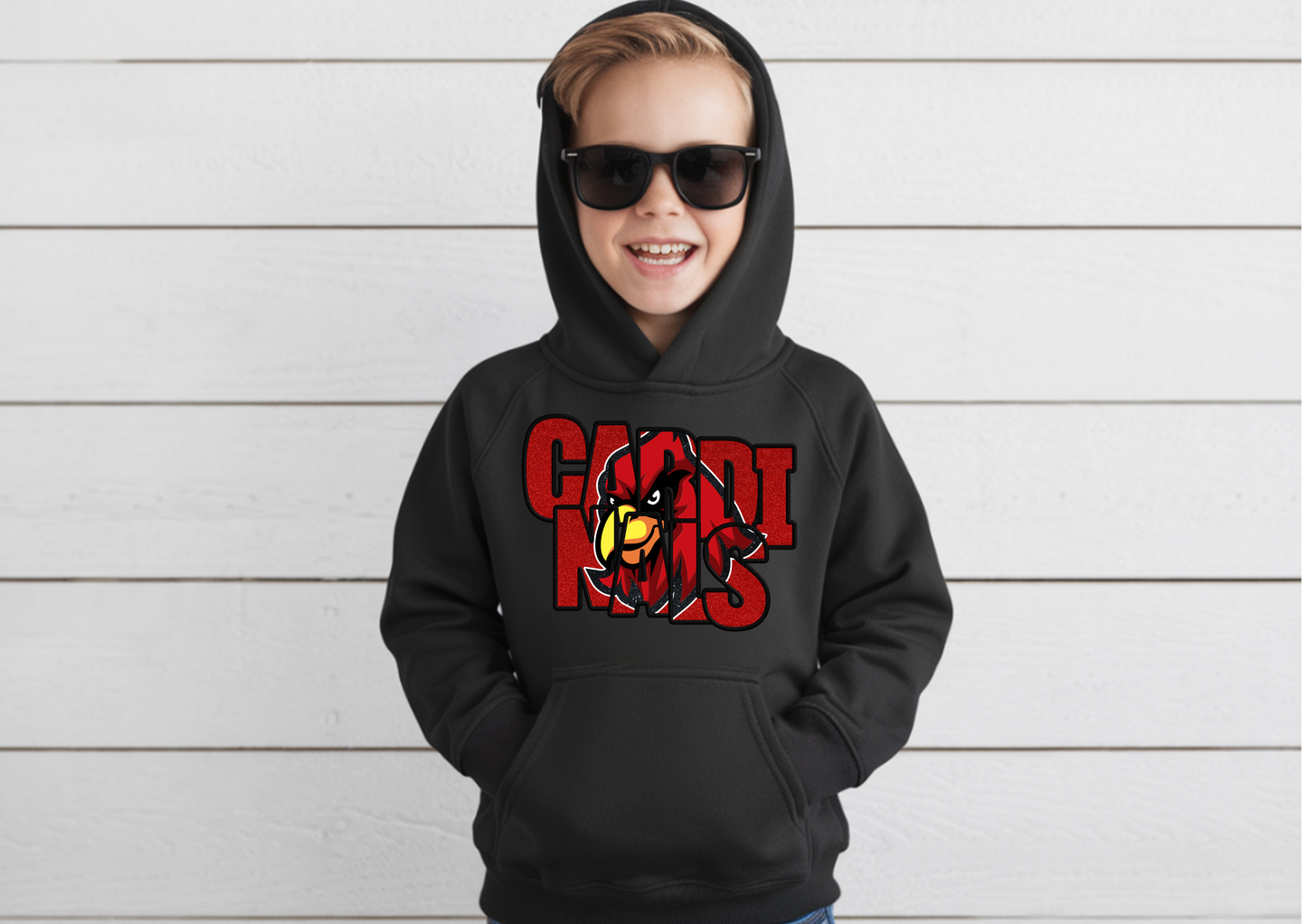 Cardinals Black and Red