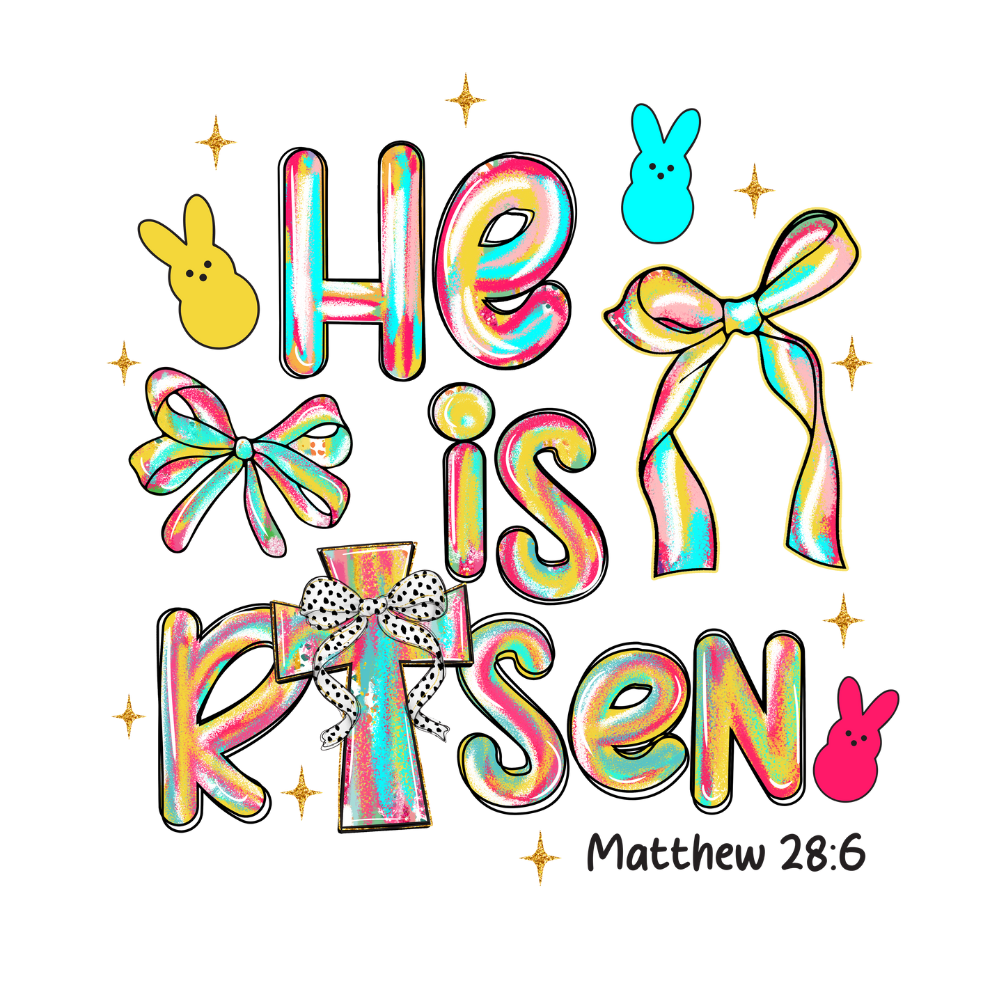 He is Risen- Brush stroke