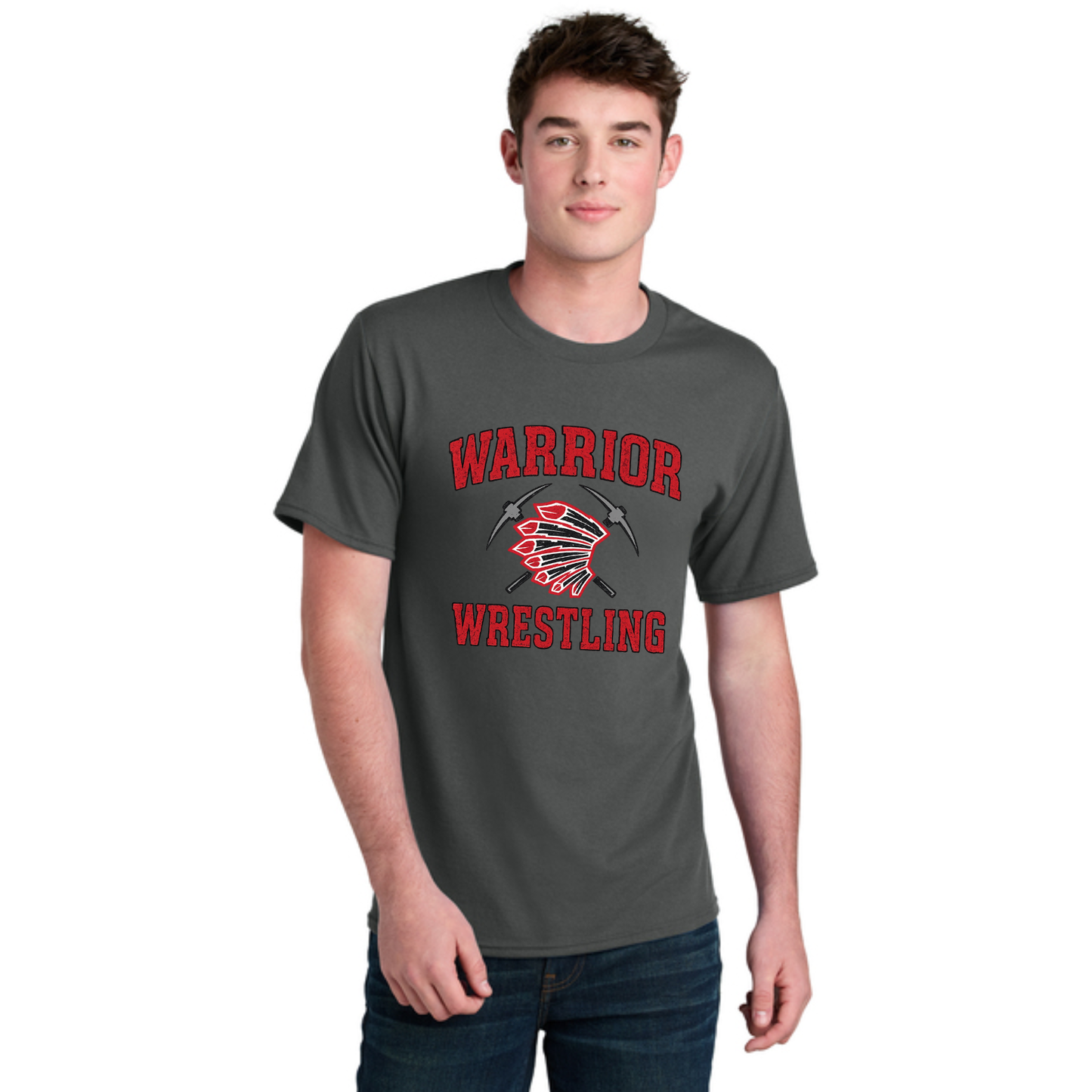 Warriors Wrestling Tshirt Adult