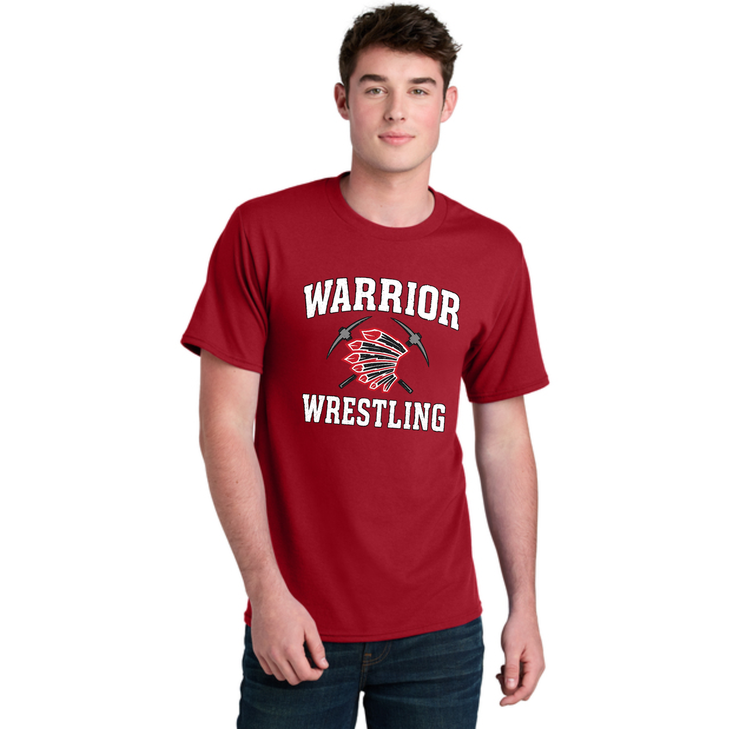 Warriors Wrestling Tshirt Adult