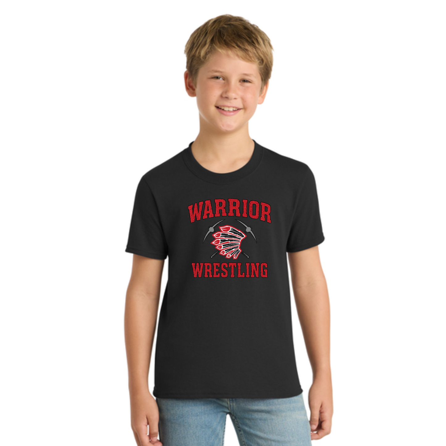 Warriors Wrestling Tshirt Adult Youth