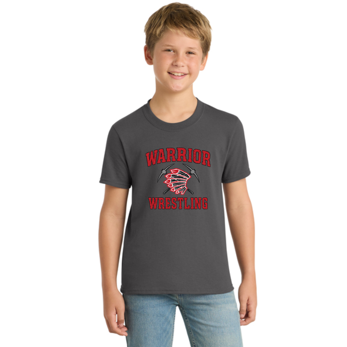 Warriors Wrestling Tshirt Adult Youth