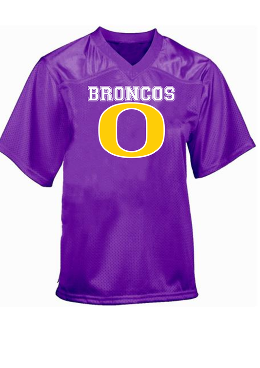 Football Jersey O with Broncos