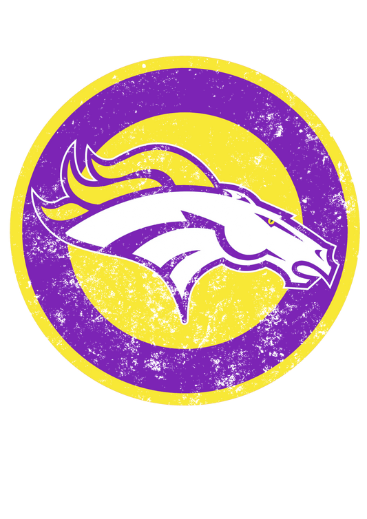 ORANGEVILLE BRONCOS, Bronco rustic Circle