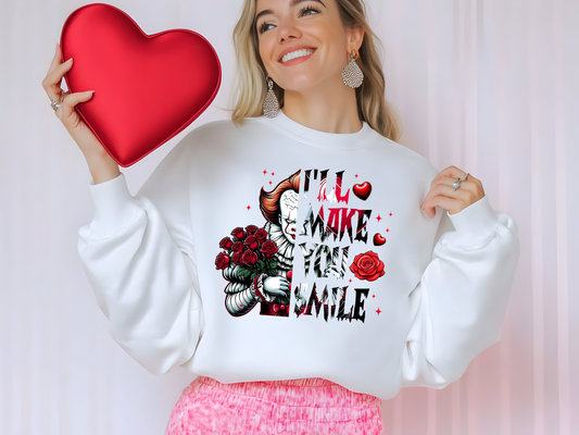 Valentine's Day Movie Serial Killer Crew Neck Sweatshirt