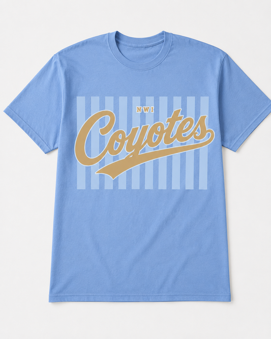 NWI Coyotes Retro Stripe Tee
