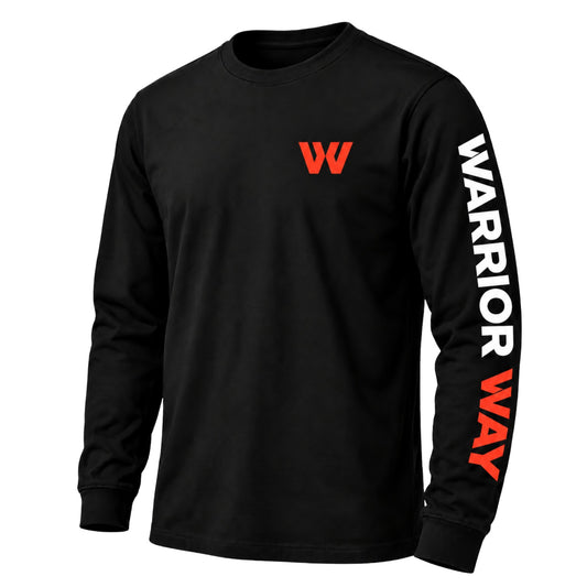 Warrior Way Sleeve Print Long Sleeve Tee mockup